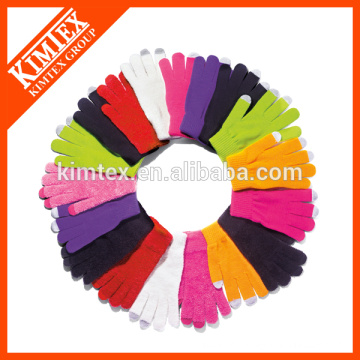 Wholesale custom fashion knit glove